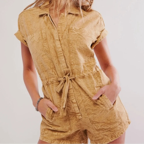 We The Free Pants - NWOT We the free Rhodes Chino coverall romper